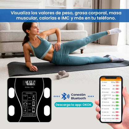 Balanza Smart Fit con Bluetooth
