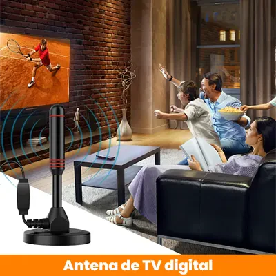 ANTENA TV DIGITAL FULL HD (ENVIO GRATIS + PAGO AL RECIBIR) - FUNCIONA EN TODOS LOS TELEVISORES