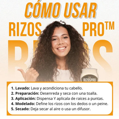 RIZOS PRO™- TRATAMIENTO DE CREMA RIZADORA 100% EFECTIVO