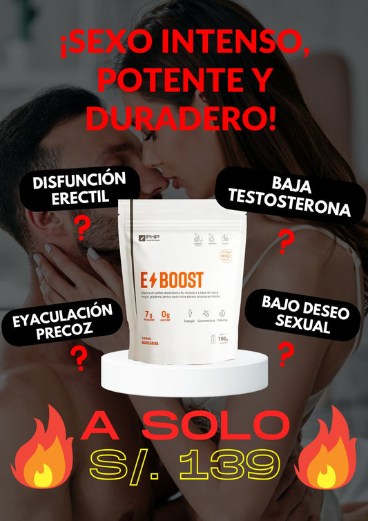 EBOOST - VIGORIZANTE Y POTENCIADOR NATURAL - 🍌🍌🍌💦💦💦