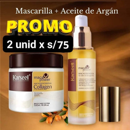 MASCARILLA PREMIUM DE BOTOX Y COLAGENO KARSEELL + ACEITE DE ARGÁN MARROQUÍ&nbsp; KARSEELL